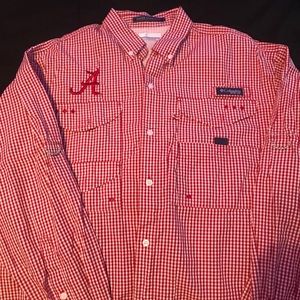 Alabama Columbia Button Up